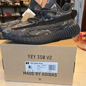 Adidas Yeezy Boost 350 V2 Kids Sneakers - Black and Gray
